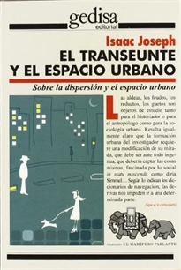Books Frontpage El transeunte y el espacio urbano