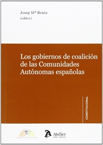 Books Frontpage Gobiernos de coalición de las comunidades autónomas españolas.