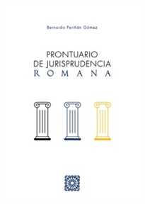 Books Frontpage Prontuario de jurisprudencia romana