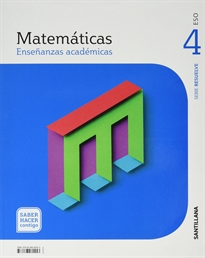 Books Frontpage Matematicas Enseñanzas Academicas Serie Resuelve 4 Eso Saber Hacer Contigo