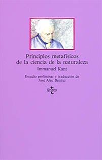 Books Frontpage Principios metafísicos de la ciencia de la naturaleza
