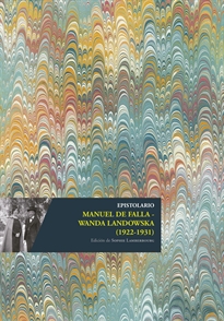 Books Frontpage Epistolario Manuel de Falla - Wanda Landowska (1922-1931)