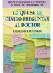 Front pageLo Que Se Olvidó Preguntar Al Doctor