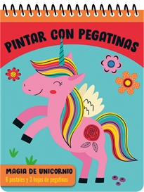 Books Frontpage PINTAR CON PEGATINAS - Magia de unicornio