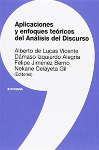 Books Frontpage Aplicaciones y enfoques teóricos del análisis del discurso