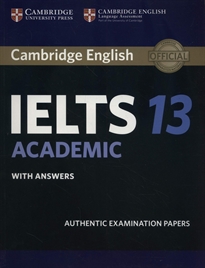 Books Frontpage Cambridge IELTS 13. Academic. Student's Book with answers