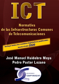 Books Frontpage ICT. Normativa de las Infraestructuras Comunes de Telecomunicaciones. Edición 2020
