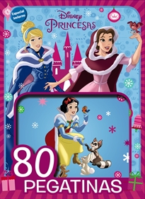 Books Frontpage Princesas Disney-especial invierno. 80 Pegatinas Disney