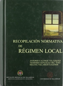 Books Frontpage Recopilación normativa de régimen local