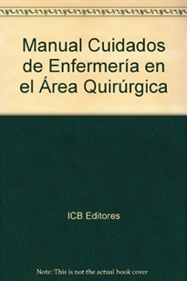 Books Frontpage Cuidados de Enfermería en el Área Quirúrgica