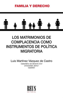 Books Frontpage Los matrimonios de complacencia como instrumentos de política migratoria