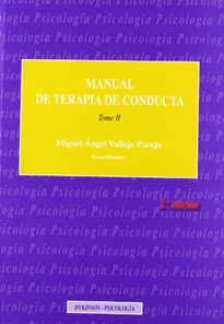 Books Frontpage Manual de Terapia de Conducta. Tomo II