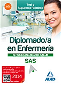 Books Frontpage Diplomado en Enfermería del Servicio Andaluz de Salud. Test y casos prácticos