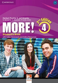 Books Frontpage More! Level 4 Student's Book with Cyber Homework and Online Resources 2nd Edition