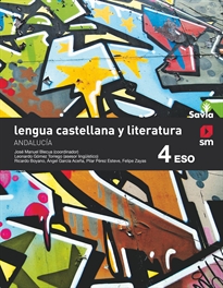 Books Frontpage Lengua castellana y literatura. 4 ESO. Savia. Andalucía