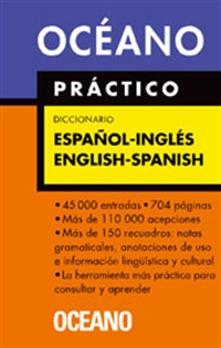 Books Frontpage Océano Práctico Diccionario Español - Inglés / English - Spanish