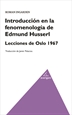 Front pageIntroducción en la fenomenología de Edmund Husserl. Lecciones de Oslo 1967