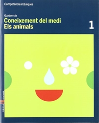 Books Frontpage Quadern Coneixement Medi 1 Competències bàsiques-Els animals