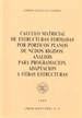 Front pageCálculo matricial de estructuras formadas por pórticos planos de nudos rígidos. Análisis para programación. Adaptación a otras estructuras