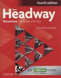Books Frontpage New Headway 4th Edition Elementary. Workbook and iChecker with Key