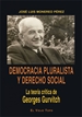 Front pageDemocracia pluralista y derecho social