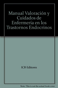 Books Frontpage Valoración y Cuidados de Enfermería en los Trastornos Endocrinos