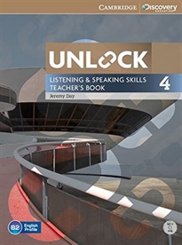 Books Frontpage Unlock Level 4 Listening and Speaking Skills Teacher's Book with DVD