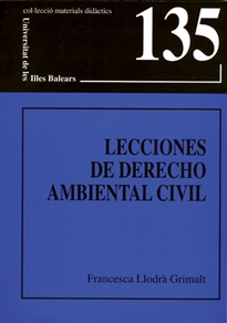 Books Frontpage Lecciones de derecho ambiental civil