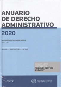 Books Frontpage Anuario de Derecho Administrativo 2020 (Papel + e-book)