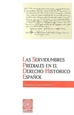 Front pageLas servidumbres prediales en el derecho histórico español