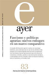 Books Frontpage Fascismo Y Políticas Agrarias: Nuevos Enfoques En Un Marco Comparativo