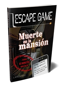 Books Frontpage Escape game. Muerte en la mansión