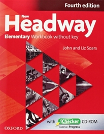 Books Frontpage New Headway 4th Edition Elementary. Workbook and iChecker without Key
