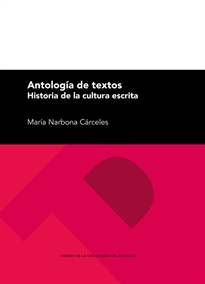 Books Frontpage Antología de textos. Historia de la cultura escrita