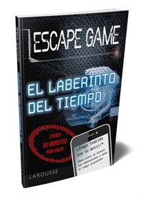 Books Frontpage Escape game. El laberinto del tiempo