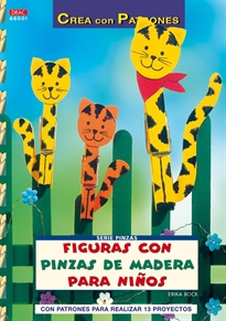 Books Frontpage Serie Pinzas nº 1. FIGURAS CON PINZAS DE MADERA PARA NIÑOS.