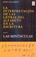 Front pageLa Interpretación de las Letras del Alfabeto en la Escritura