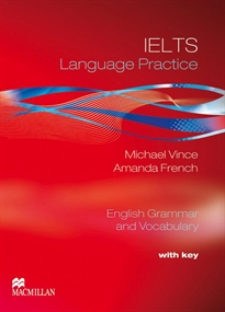 Books Frontpage IELTS LANGUAGE PRACTICE +Key