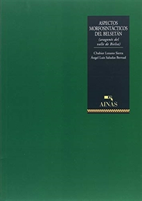 Books Frontpage Aspectos morfosintácticos del belsetán