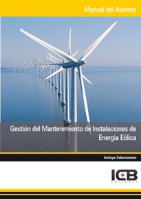 Books Frontpage Gestión del Mantenimiento de Instalaciones de Energía Eólica