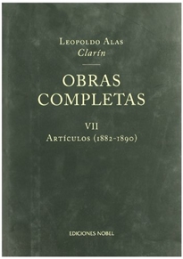 Books Frontpage OBRAS COMPLETAS CLARIN - Tomo VII
