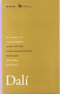 Books Frontpage Obra Completa Salvador Dalí Vol. I - Textos Autobiogràfics 1