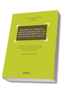 Books Frontpage Régimen de deberes y responsabilidad de los administradores en las sociedades de capital