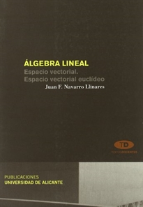 Books Frontpage Álgebra lineal