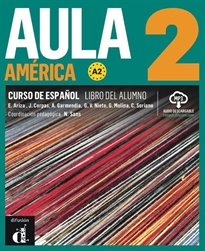 Books Frontpage Aula América 2  Libro del alumno + CD