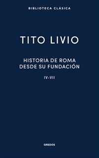 Books Frontpage Historia de Roma desde su fundación IV-VII