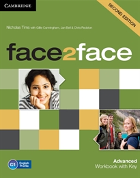 Books Frontpage Face2face Advanced Workbook with Key