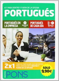 Books Frontpage Kit para dentro y fuera de la oficina. Portugués (2 libros + 2 CD)