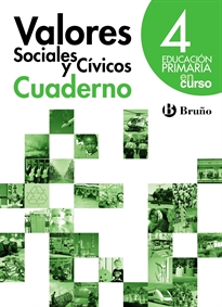 Books Frontpage En curso Valores sociales y cívicos 4 Primaria Cuaderno