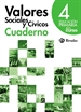 Front pageEn curso Valores sociales y cívicos 4 Primaria Cuaderno